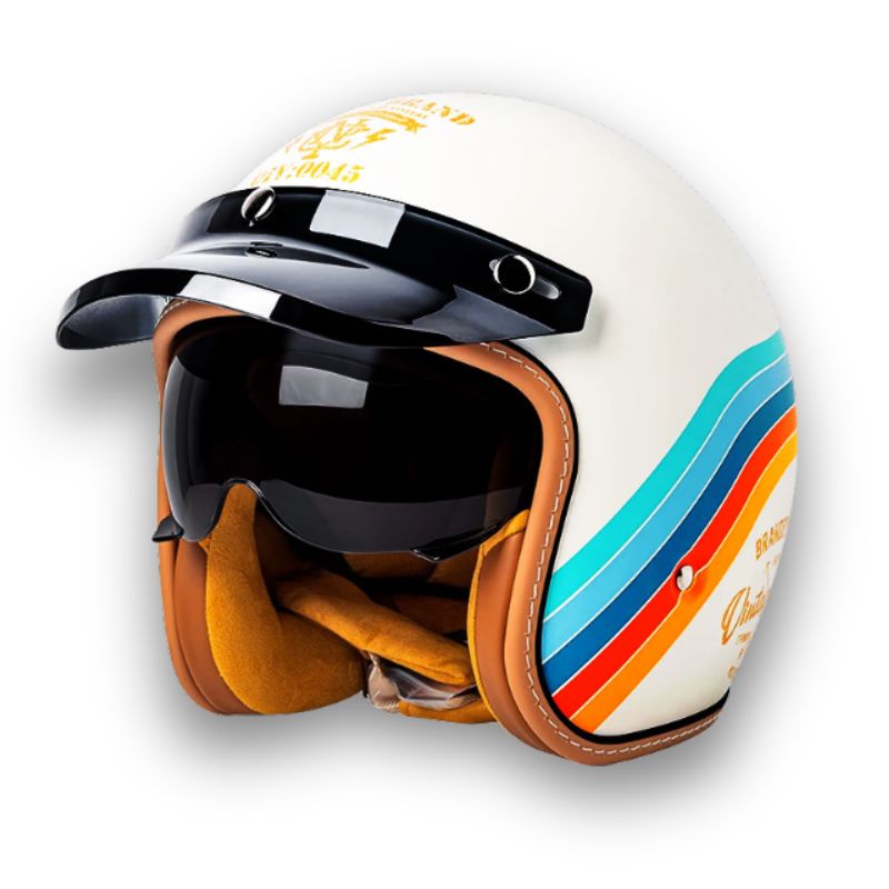 Kask Motocyklowy Damski i Męski | Stylowy Unisex Kask