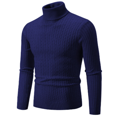 Męski Golf Sweter | Ciepła Zimowa Dzianina dla Mężczyzn