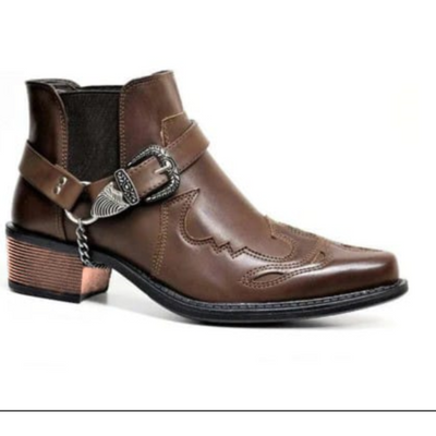 Buty kowbojskie męskie | kostka