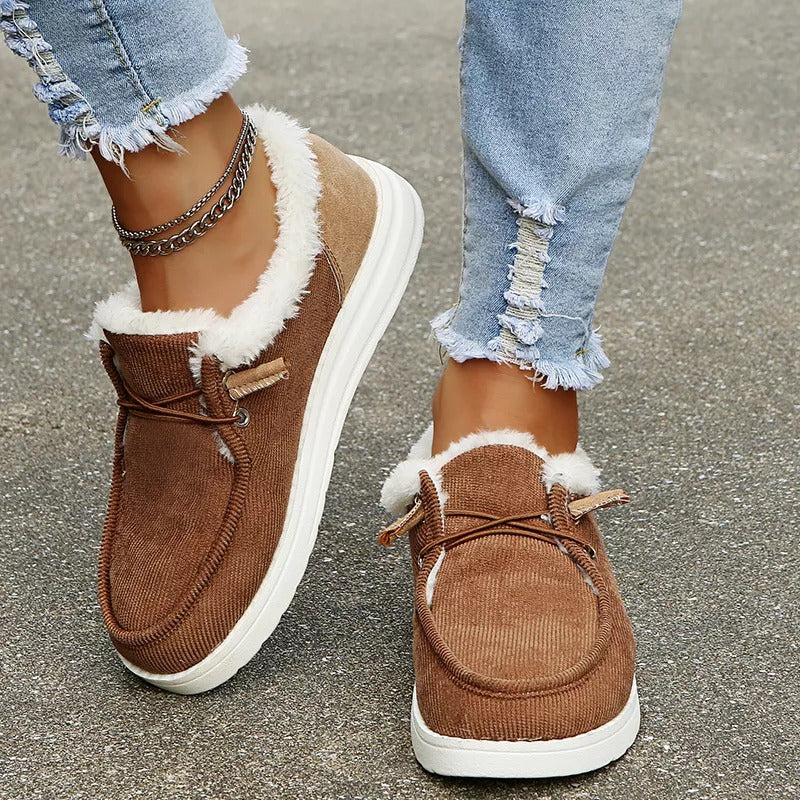 Damskie Buty Wsuwane | Ciepły Zimowy Komfort