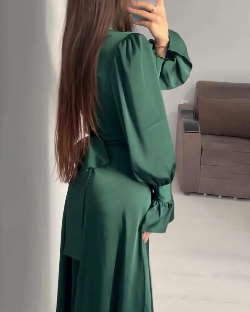 Damska Suknia Wieczorowa | Elegancki Krój Maxi