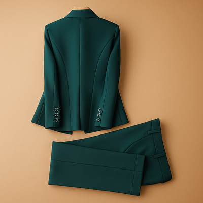 Kobiecy Garnitur z Marynarką i Spodniami | Elegancki Zestaw