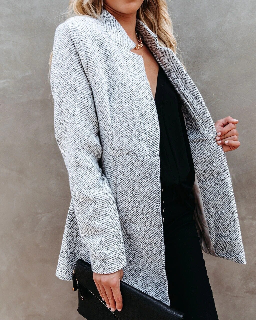 Elegancka Kurtka Damska | Stylowe Okrycie, Nowoczesny Krój