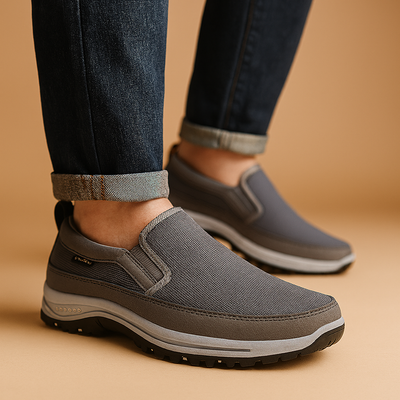 Wygodne Męskie Mokasyny | Oddychające Buty Wsuwane