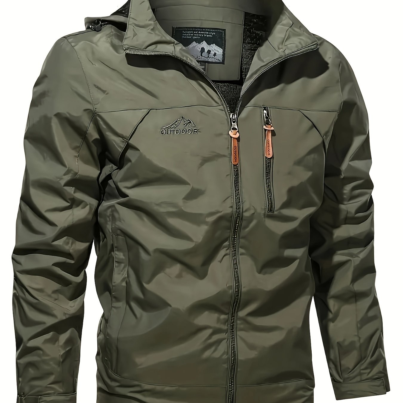 Męska Kurtka Softshell na Zamek | Długi Rękaw
