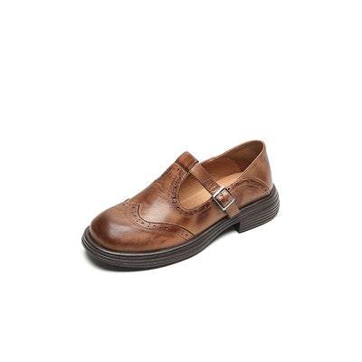 Eleganckie Buty Mary Jane Damskie | Klasyczne Z Paskiem