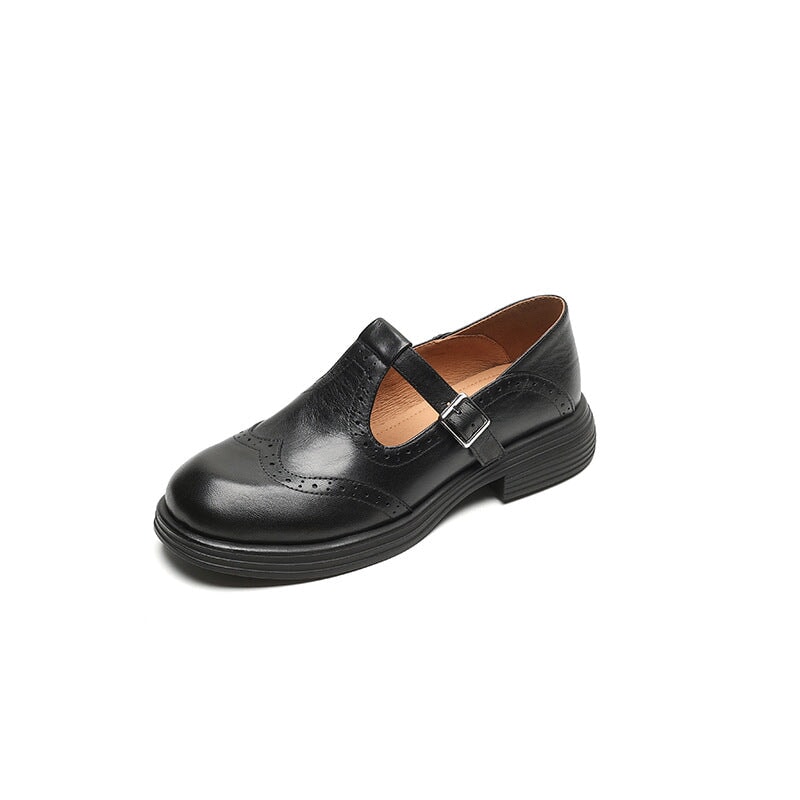Eleganckie Buty Mary Jane Damskie | Klasyczne Z Paskiem