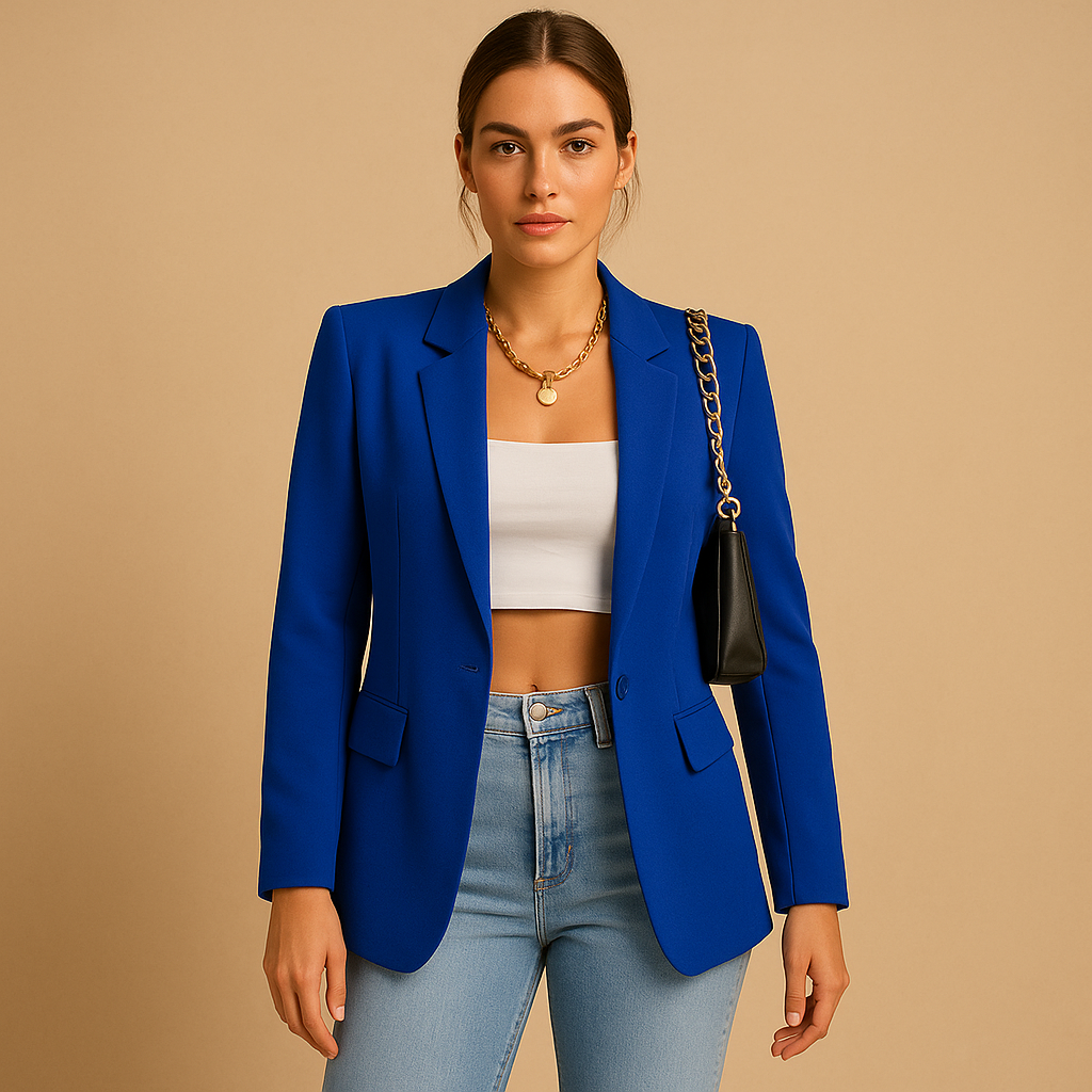 Elegancka Damska Marynarka | Dopasowana Marynarka dla Kobiet