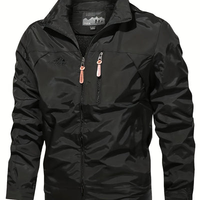 Męska Kurtka Softshell na Zamek | Długi Rękaw