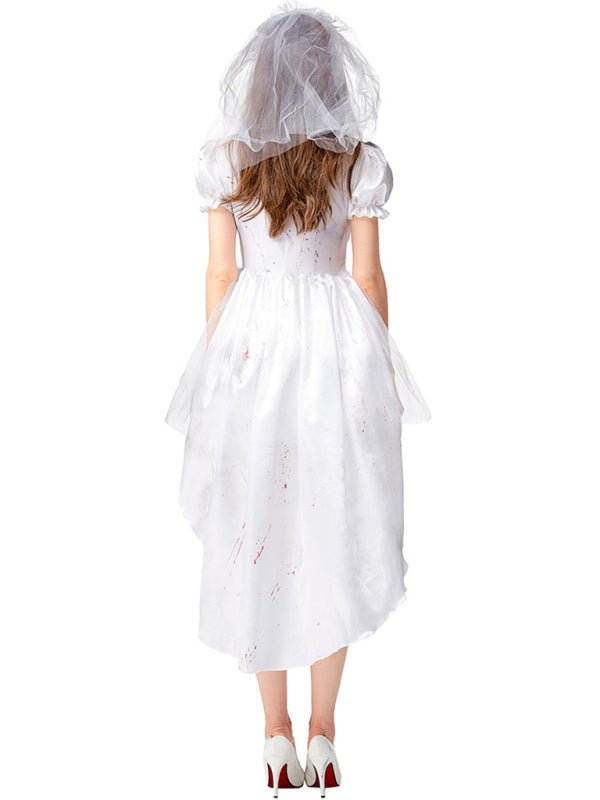 Kostium Gotyckiej Panny Młodej Wampirzycy dla Kobiet | Halloween