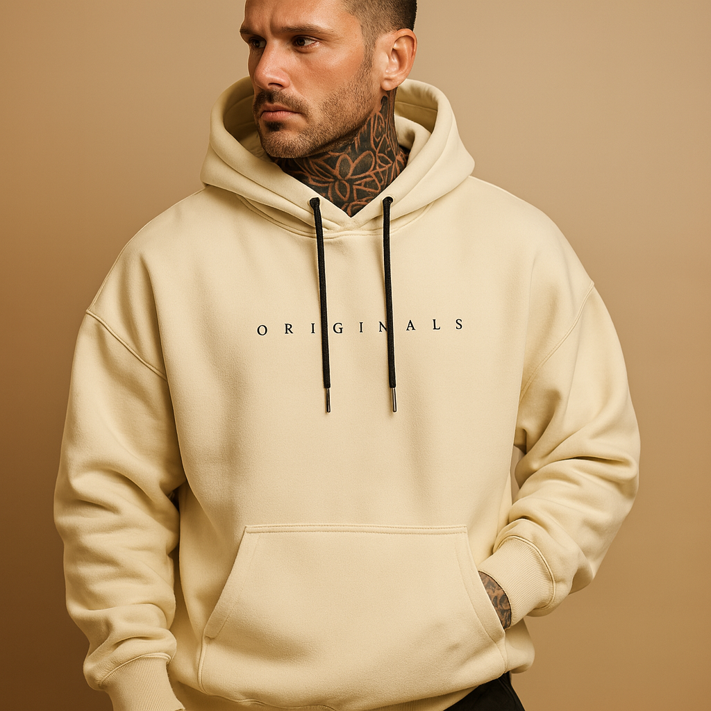 Męska Bluza z Kapturem | Ciepła Bluza do Stylu Codziennego i Sportowego