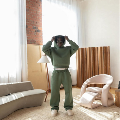 Zestaw Męski | Nowoczesny Luźny Krój