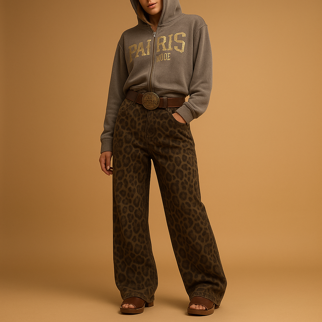 Damskie Jeansy Dopasowane | Stylowe Wygodne Codzienne Noszenie