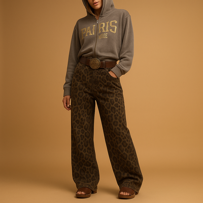 Damskie Jeansy Dopasowane | Stylowe Wygodne Codzienne Noszenie