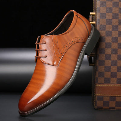 Męskie Lekkie Eleganckie Buty | Wygodne na Ślub i Uroczystości
